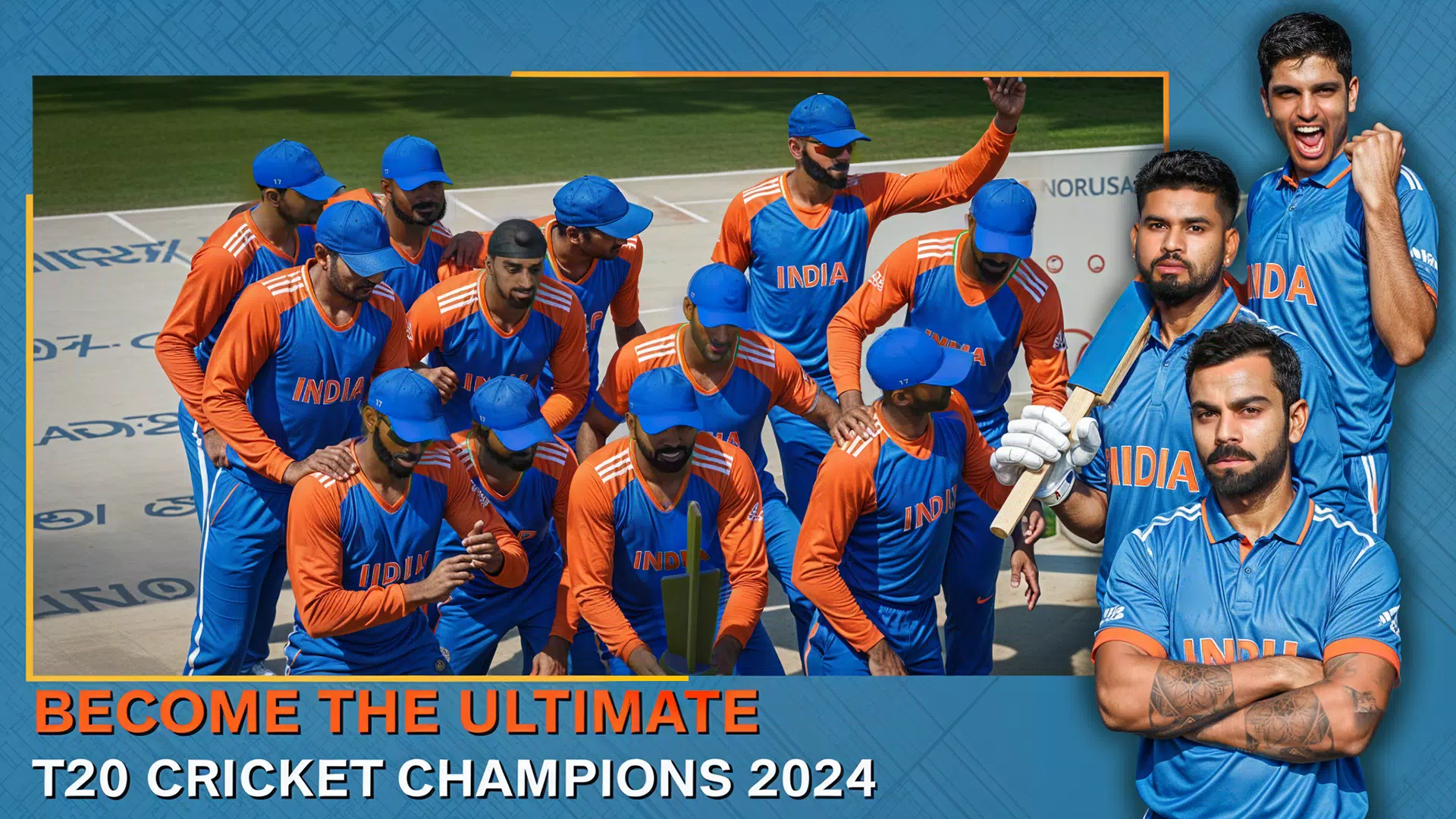 Cricket Champions Real 3D Game Screenshot 2