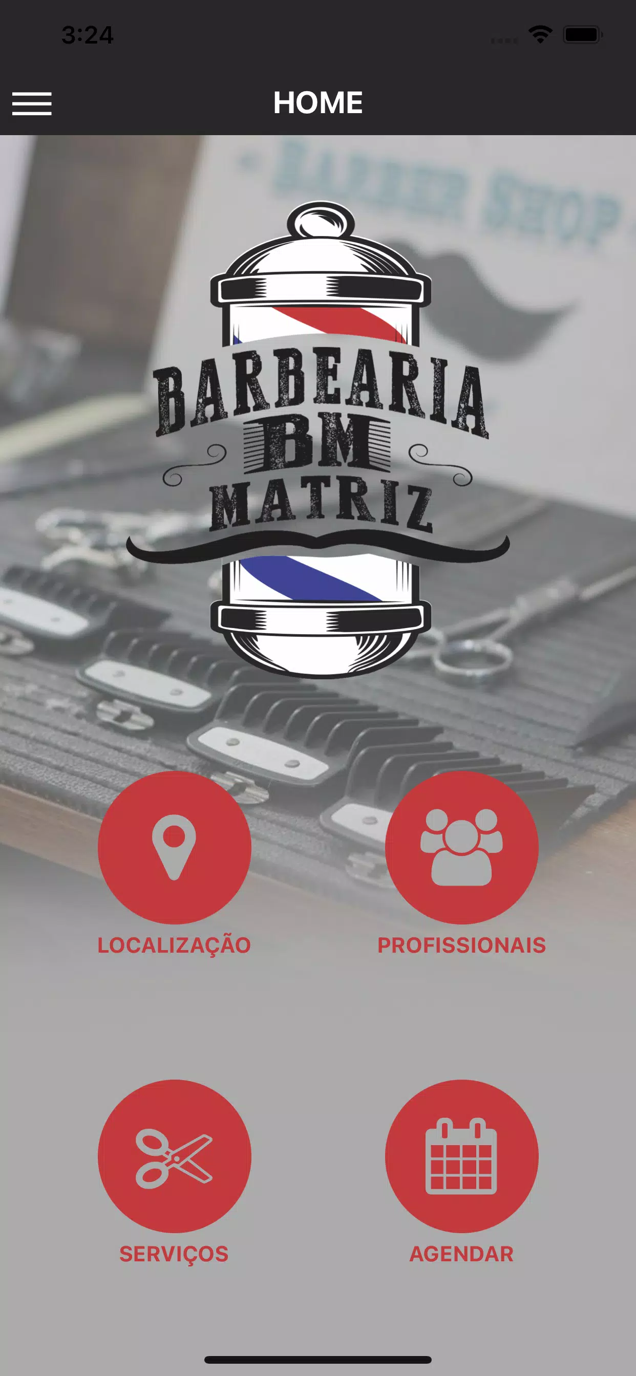 Barbearia Matriz ဖန်သားပြင်ဓာတ်ပုံ 0