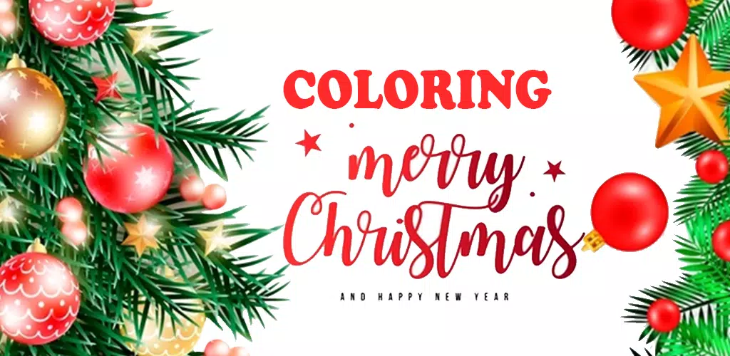 Christmas - Coloring by Number स्क्रीनशॉट 0