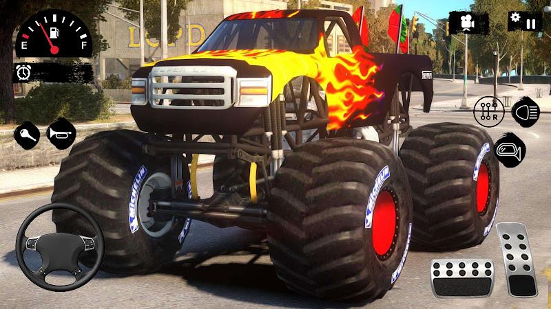 Hillock Monster Truck Driving スクリーンショット 1