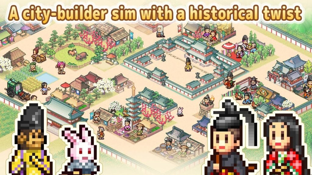 Kairosoft entführt Sie mit Heian City Story in die Vergangenheit