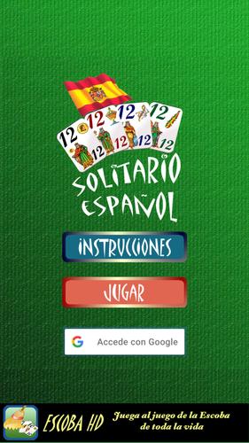 Solitario Español Captura de tela 0