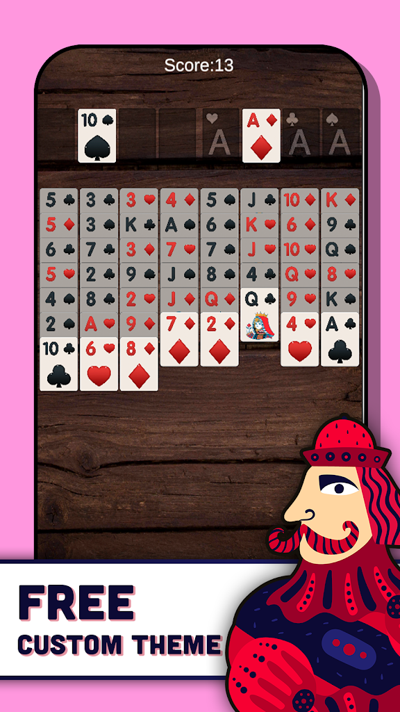 FreeCell Solitaire - Card 螢幕截圖 0