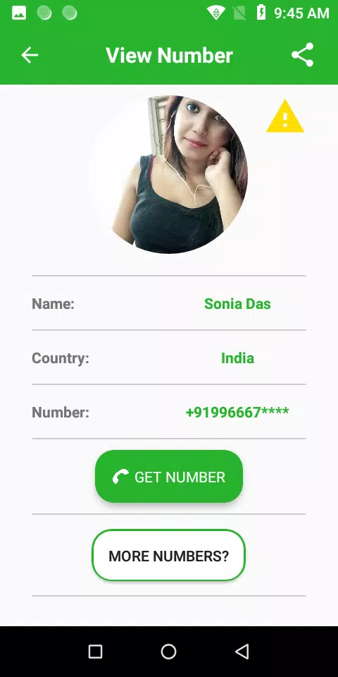Girls Phone Number for Chat 스크린샷 2