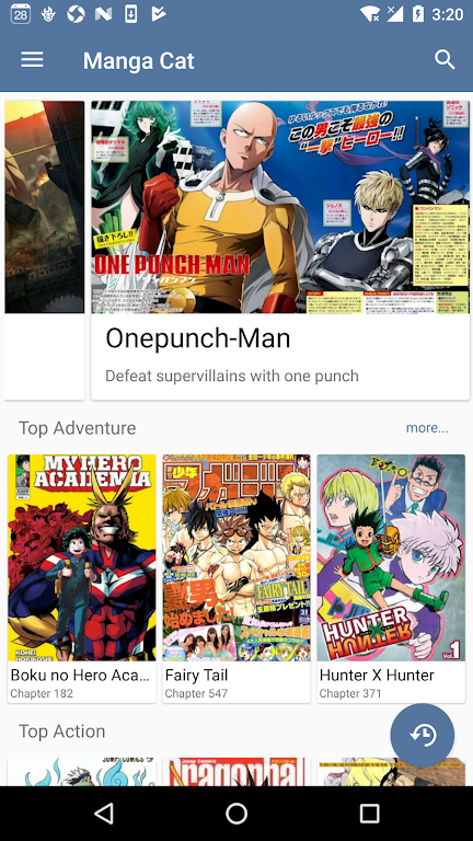 Manga Cat — Best manga & comic reader 螢幕截圖 0
