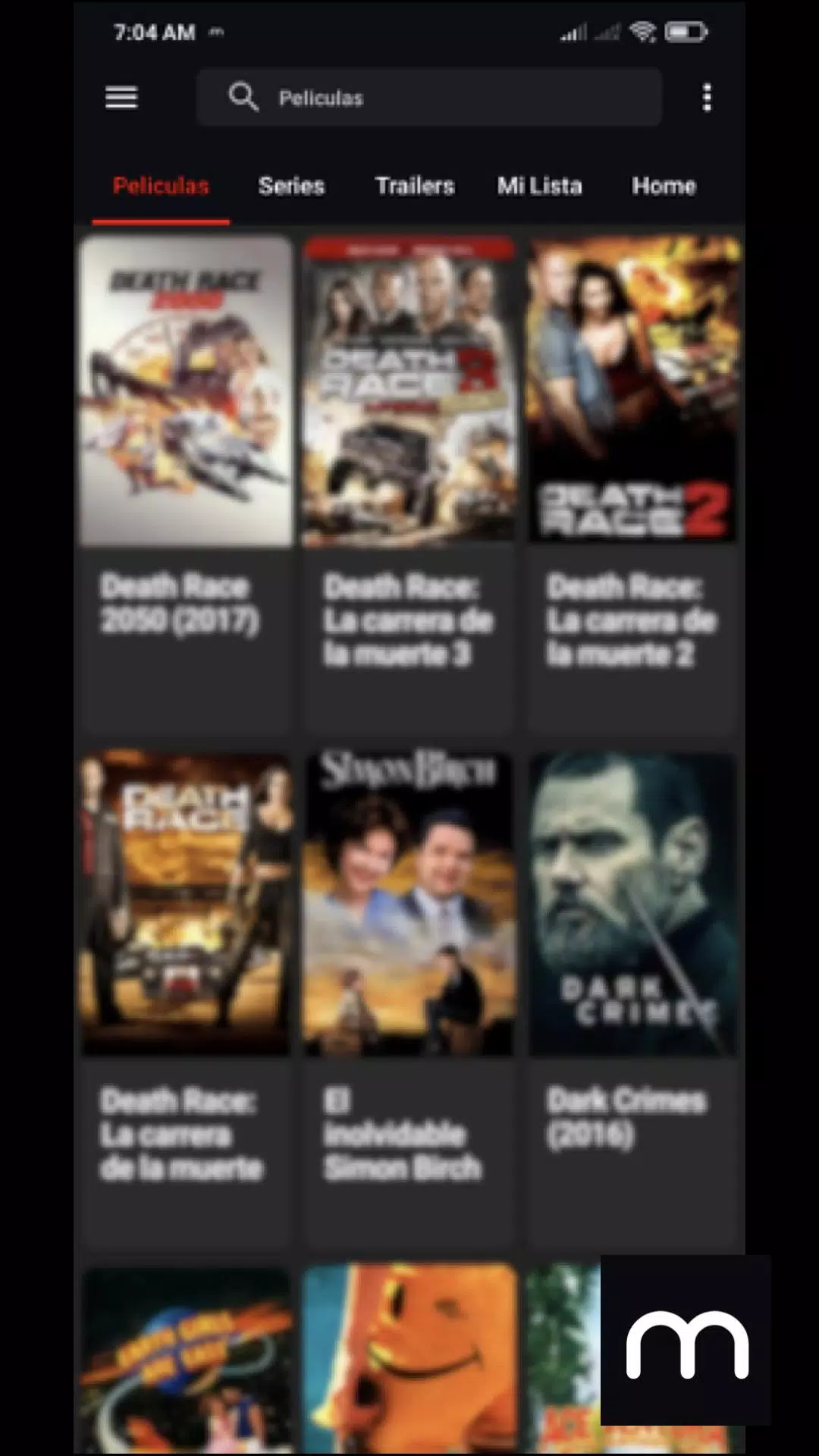 Movidy: Peliculas y Series Gratis 螢幕截圖 1