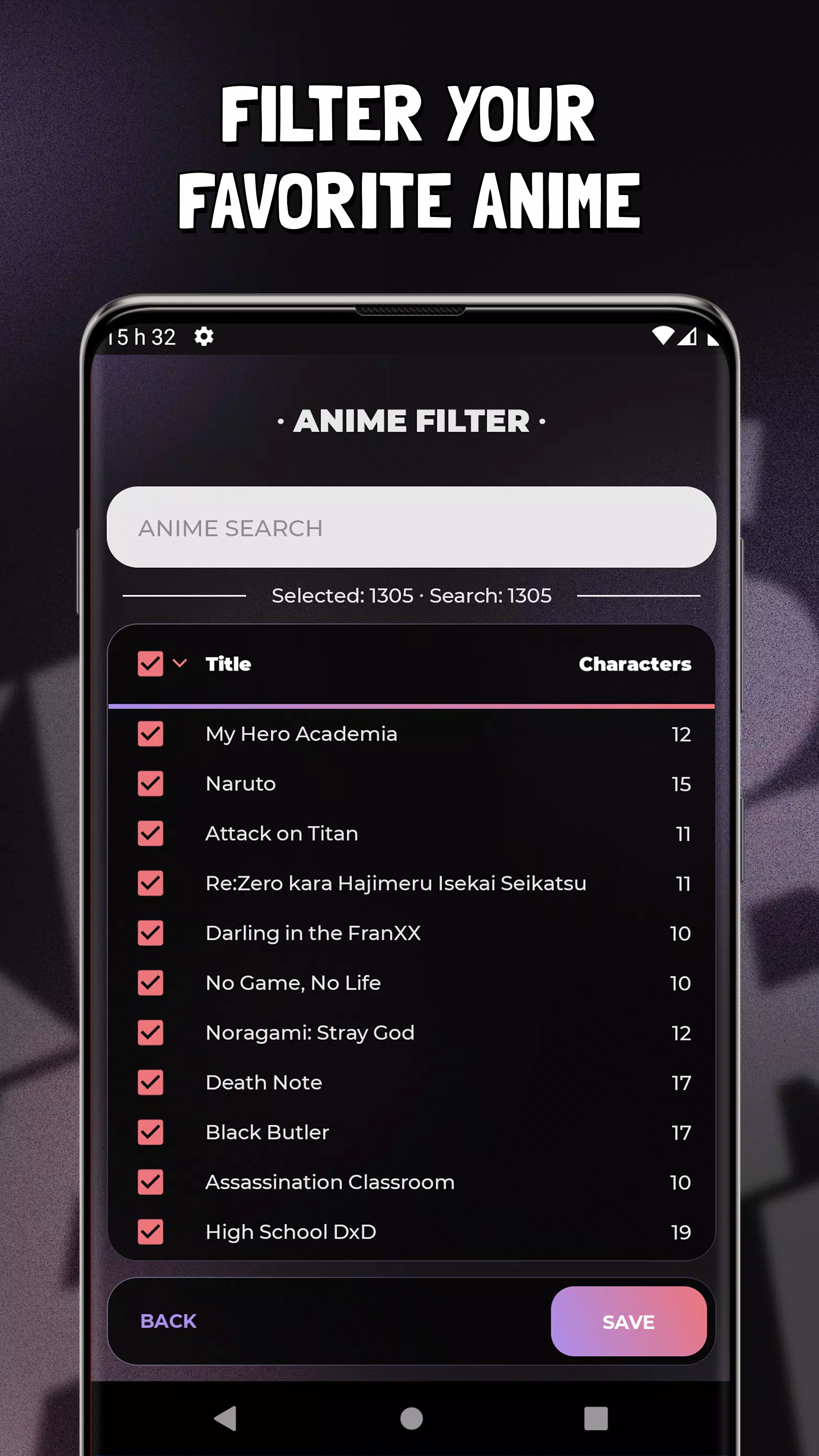 KMK - Kiss Marry Kill Anime Captura de tela 3