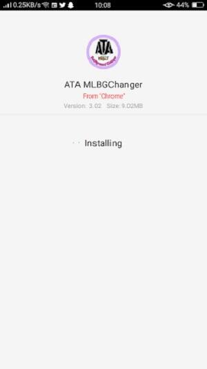 ATA MLBG Changer 螢幕截圖 1