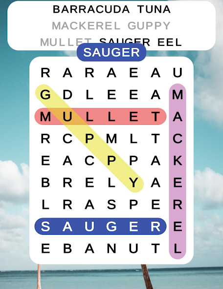 Word Search - Puzzle Game Mod Ekran Görüntüsü 2