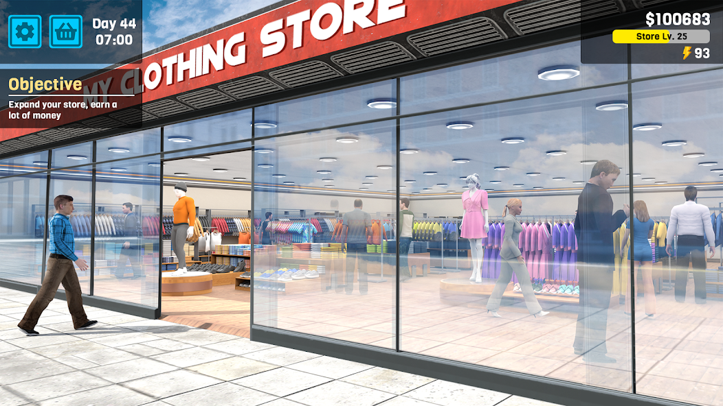Clothing Store Simulator Mod 스크린샷 0