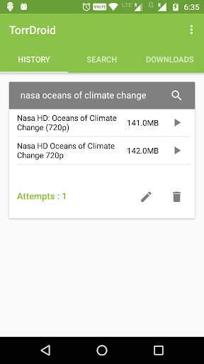 TorrDroid - Torrent Downloader应用截图第2张