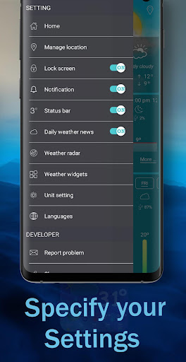 Weather and Radar Live Captura de tela 2