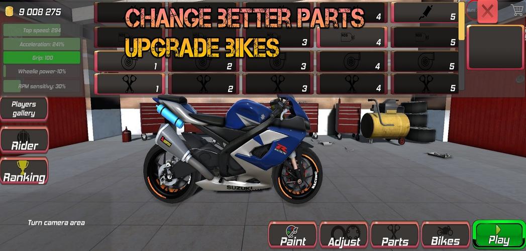 Drag Bikes 3 स्क्रीनशॉट 1