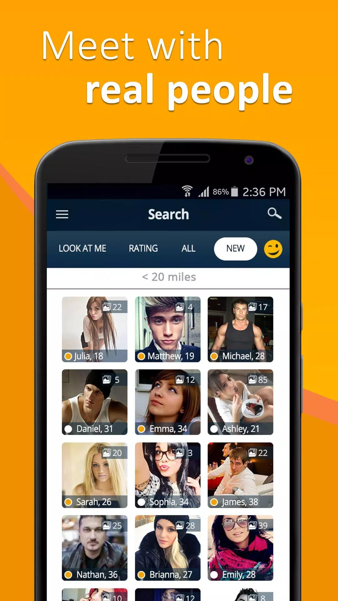 Meet4U - Chat, Love, Singles! 螢幕截圖 0