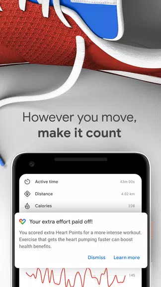 Google Fit：活動追蹤功能 螢幕截圖 2