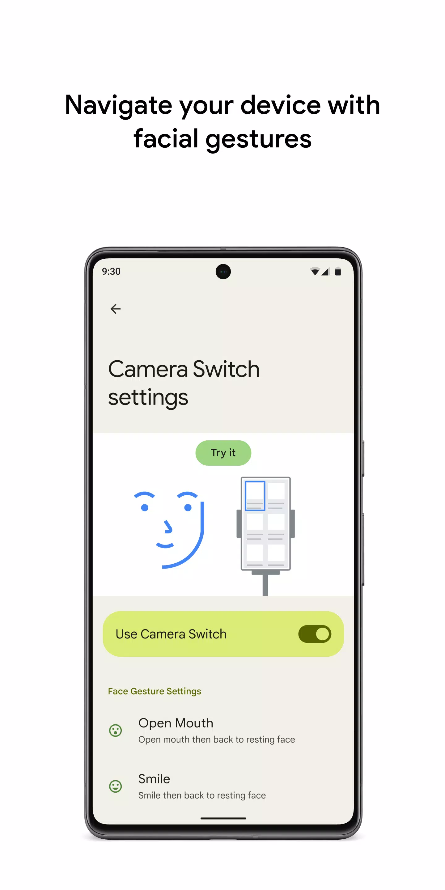 Schermata Switch Access 3