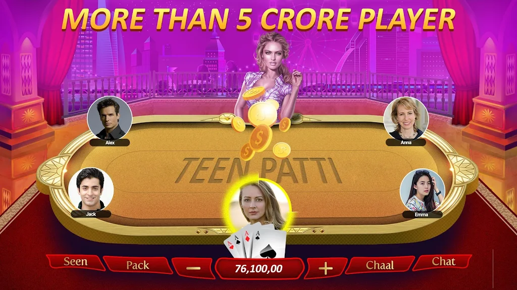 Teen Patti Gold + flash rummy poker callbreak Screenshot 1