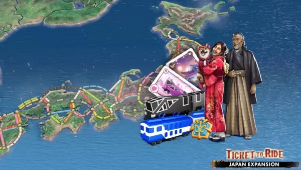 Expansão Japonesa de Ticket to Ride: Construa a Rede de Trens-bala! 