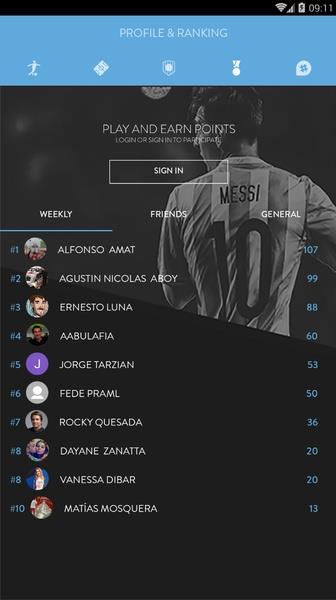 Messi App Oficial स्क्रीनशॉट 3