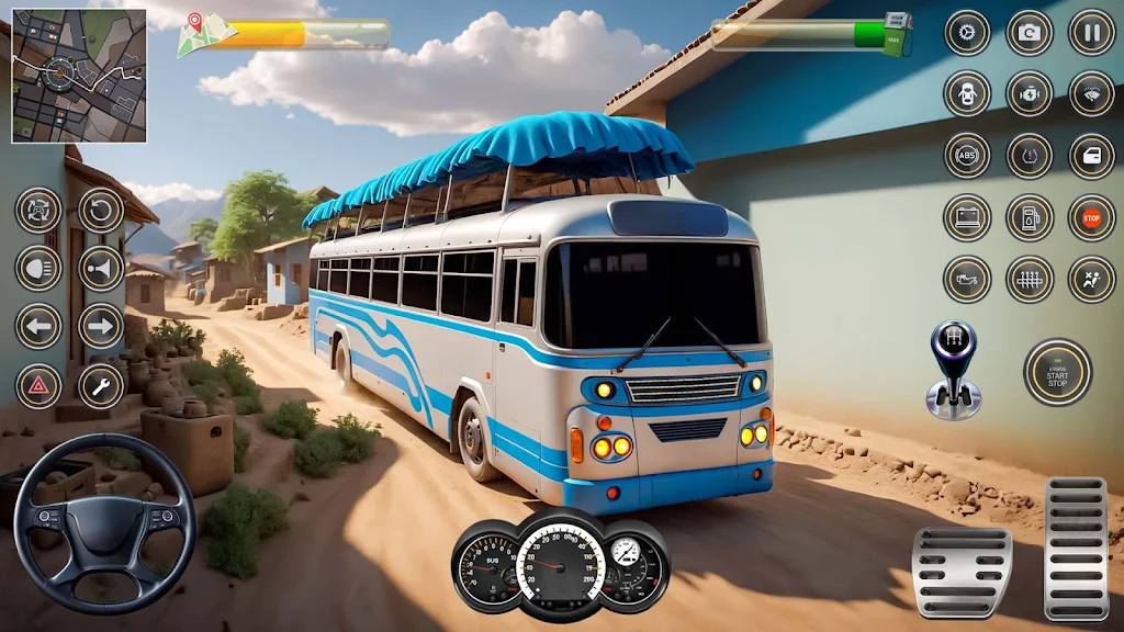 Indian Bus Games Bus Simulator Ekran Görüntüsü 1