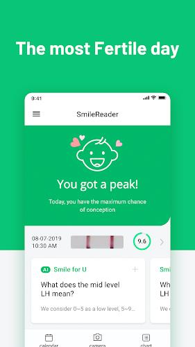 Schermata SmileReader Ovulation tracker 0