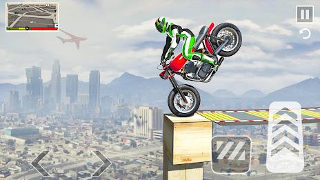 Mega Ramp Stunt Bike Games 3D Ảnh chụp màn hình 3