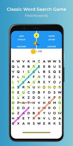 Word Seek: Classic Fun Puzzles Captura de pantalla 0