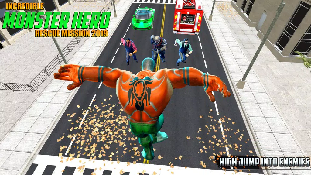 Incredible Monster Superhero Crime City 2018 ภาพหน้าจอ 1