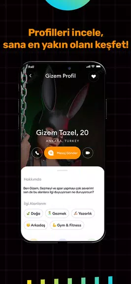 Around Find Friends Meet Zrzut ekranu 1