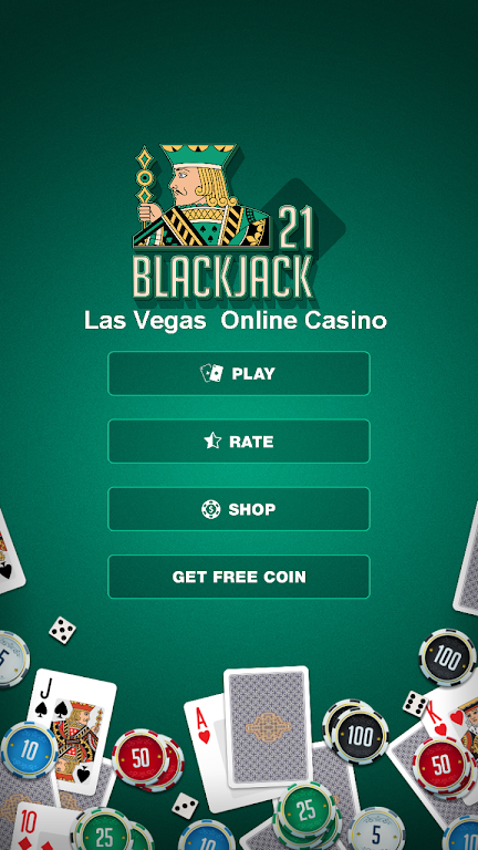BlackJack 21: Las Vegas  Online Casino Game 螢幕截圖 0