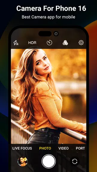 Camera iPhone 16 - OS18 Camera Tangkapan skrin 1