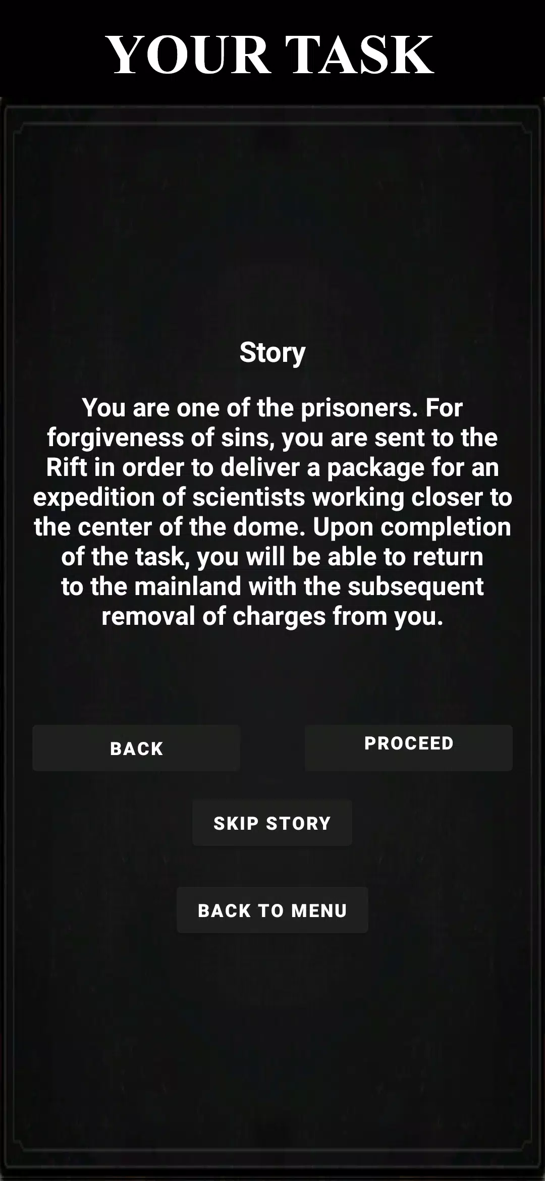 Fault Zone: Text Quest RPG Survival Tangkapan skrin 0