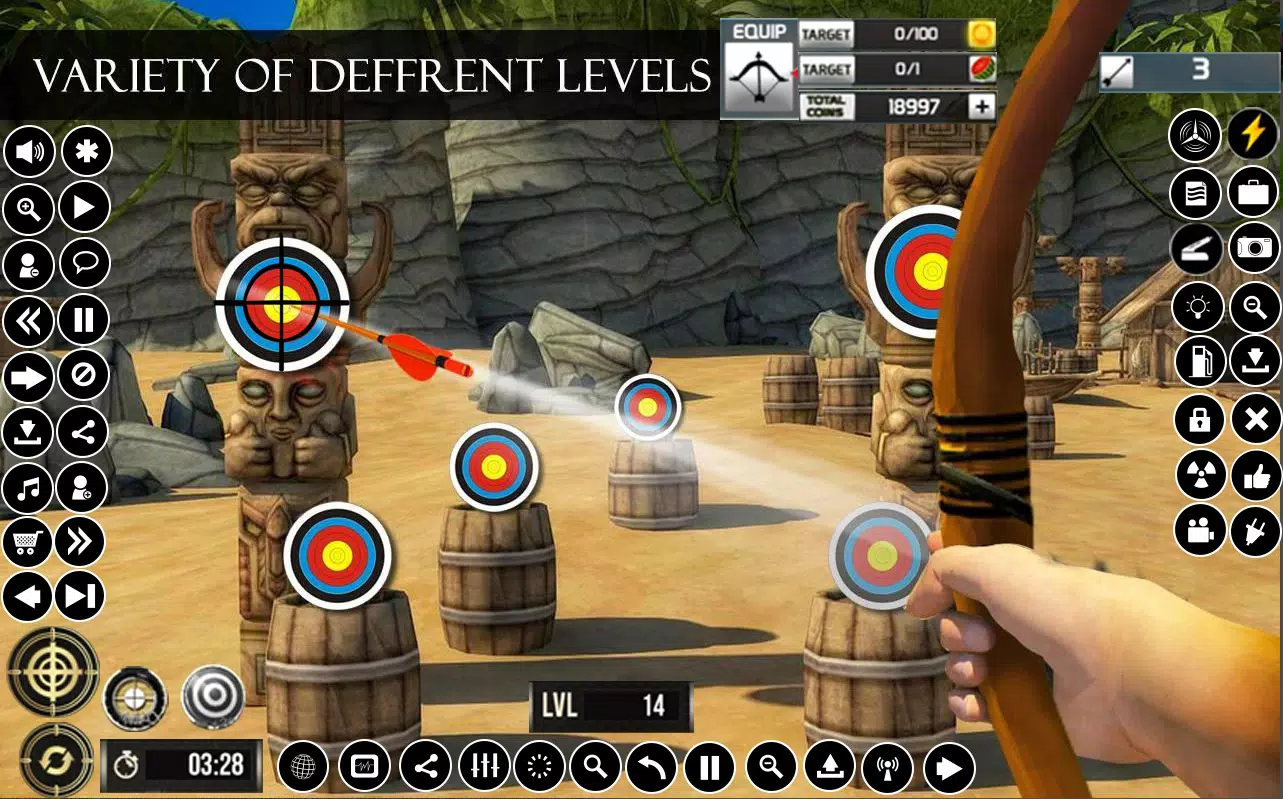 Watermelon Archery Games 3D 螢幕截圖 2