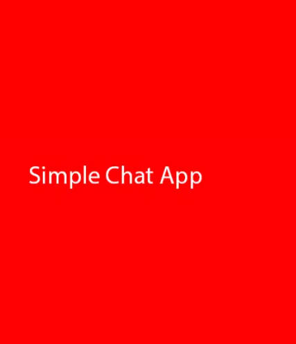 Simple Chat App Captura de pantalla 2