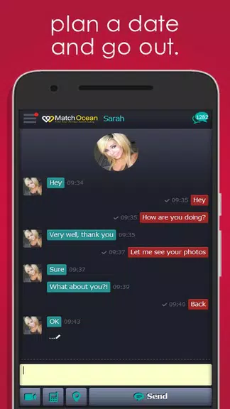 Free Dating App & Flirt Chat - MatchOcean 螢幕截圖 1