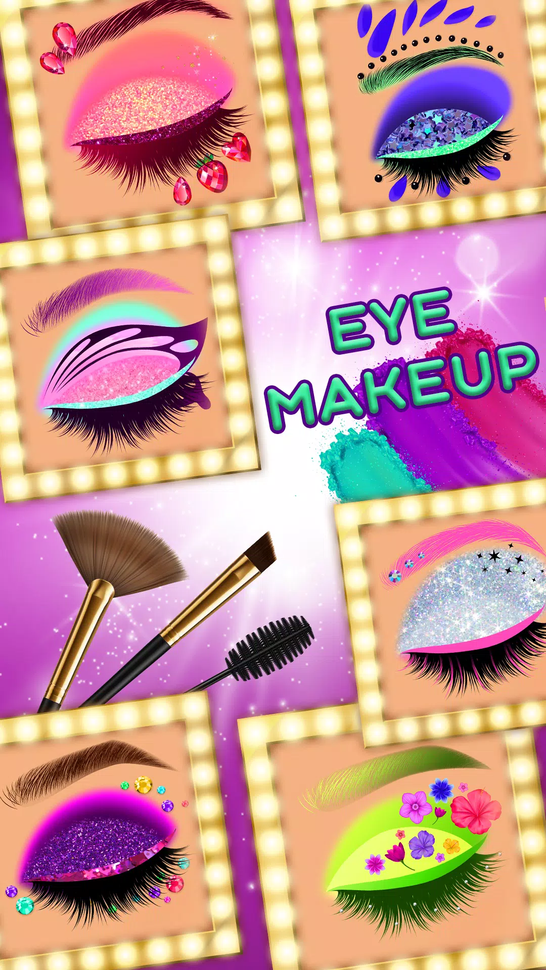 Eye makeup for girls Ảnh chụp màn hình 0