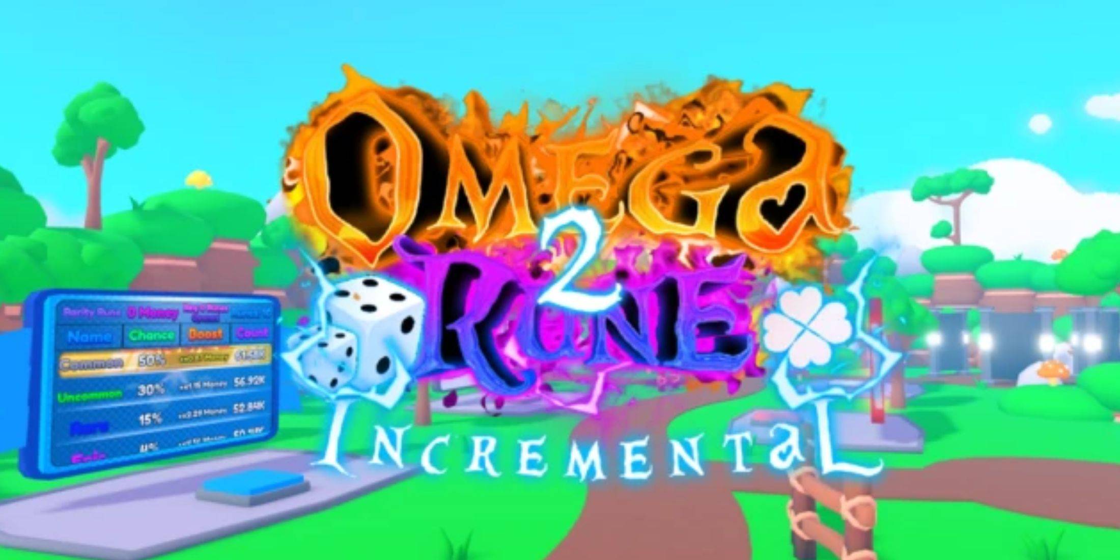 Roblox: Omega Rune Incremental 2 codes များ (ဇန်နဝါရီလ 2025)