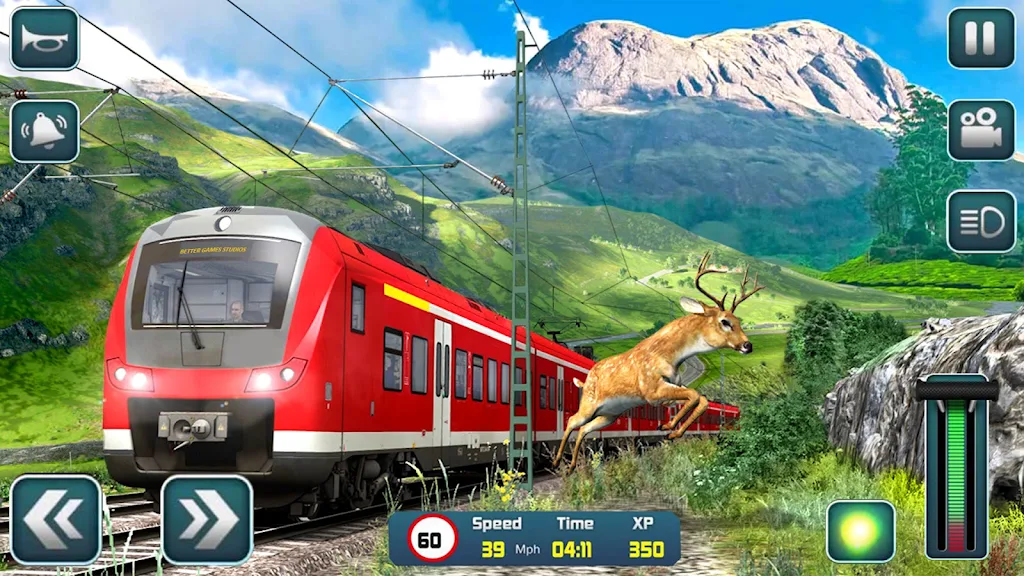 Euro Tren Conductor Tren Juego Captura de pantalla 2