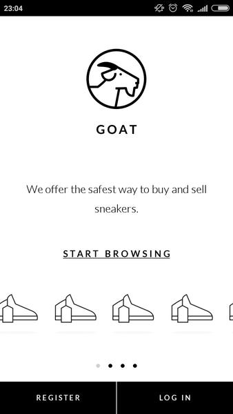 GOAT – Sneakers & Apparel Captura de tela 0