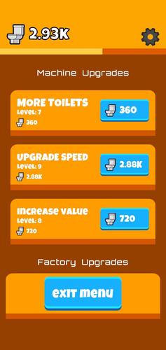 Toilet Factory 螢幕截圖 2