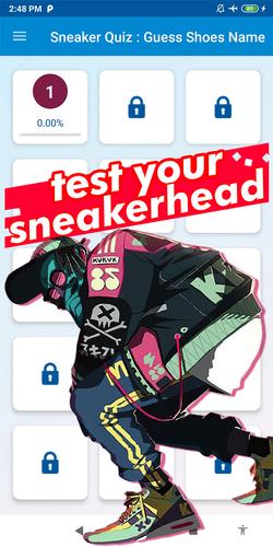sneaker quiz Captura de tela 1