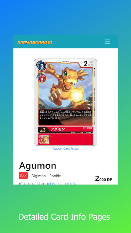 Deck Builder for Digimon TCG Captura de pantalla 1