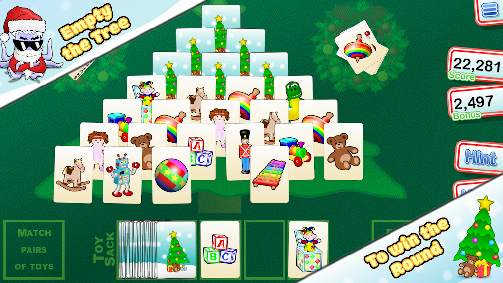 Christmas Tree Solitaire スクリーンショット 2