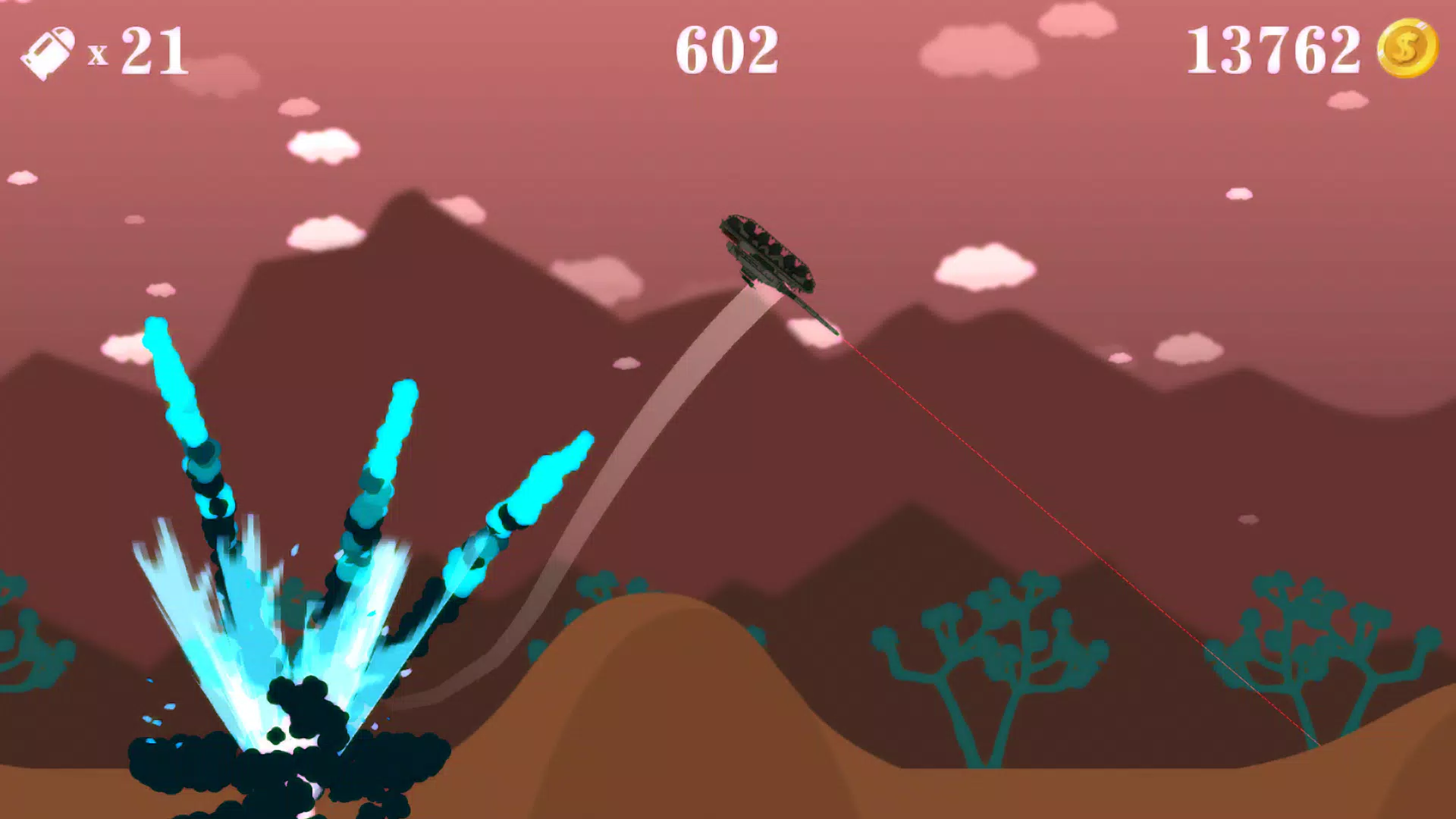 Flip the tank blast shot Tangkapan skrin 0