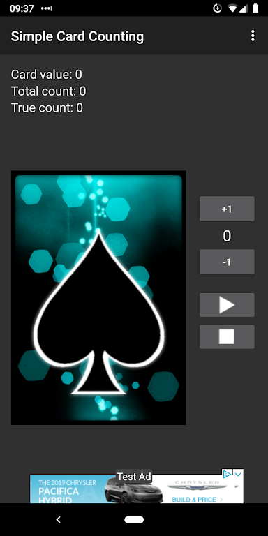 Simple Card Counting Screenshot 0