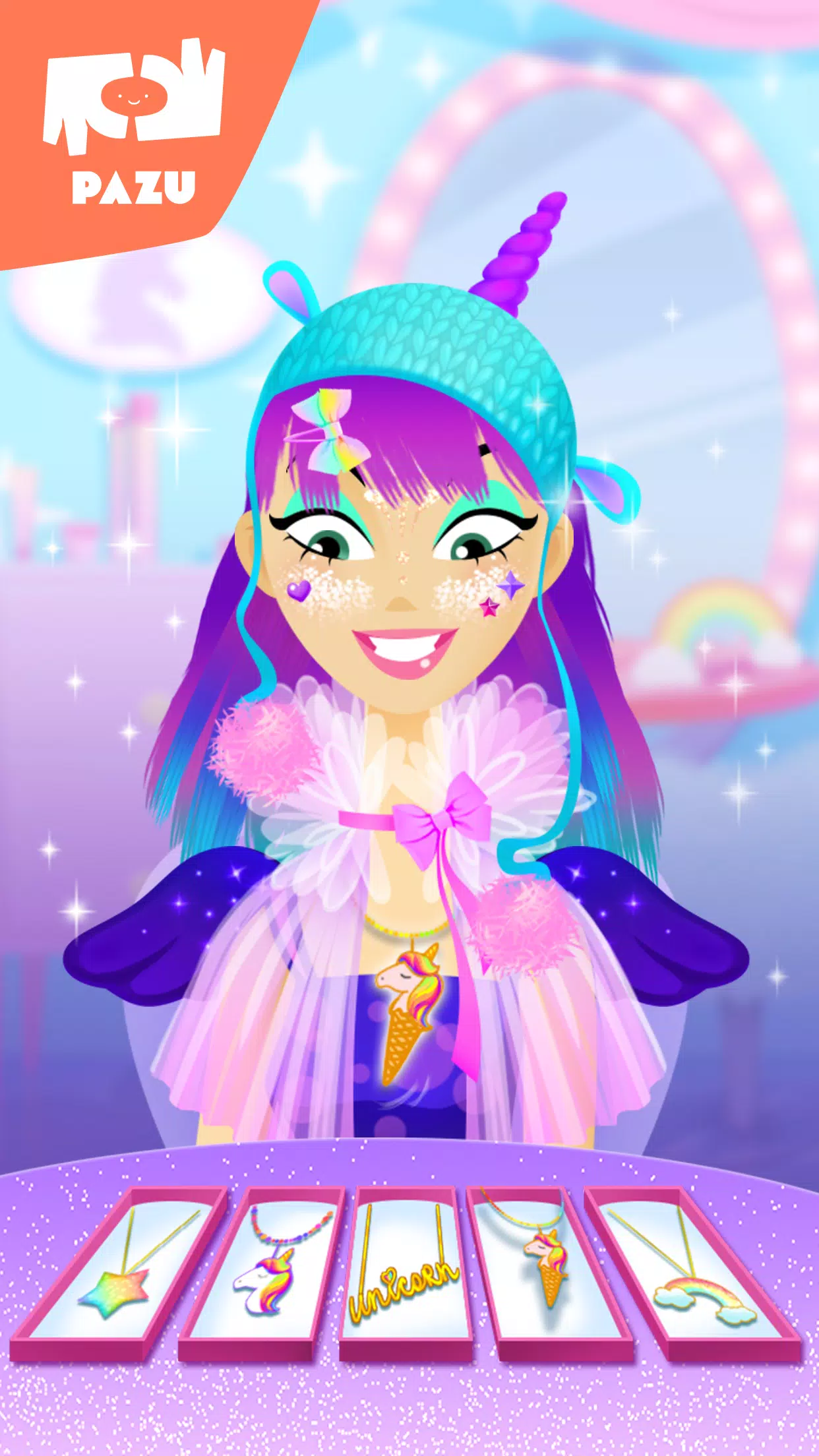 Girls Hair Salon Unicorn Ảnh chụp màn hình 3