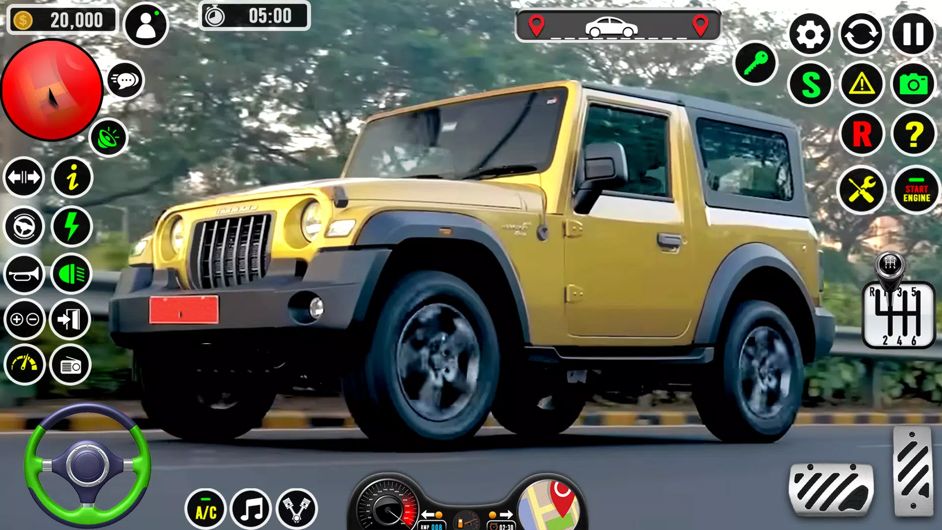 Jeep Driving Game: SUV Jeep Ảnh chụp màn hình 2