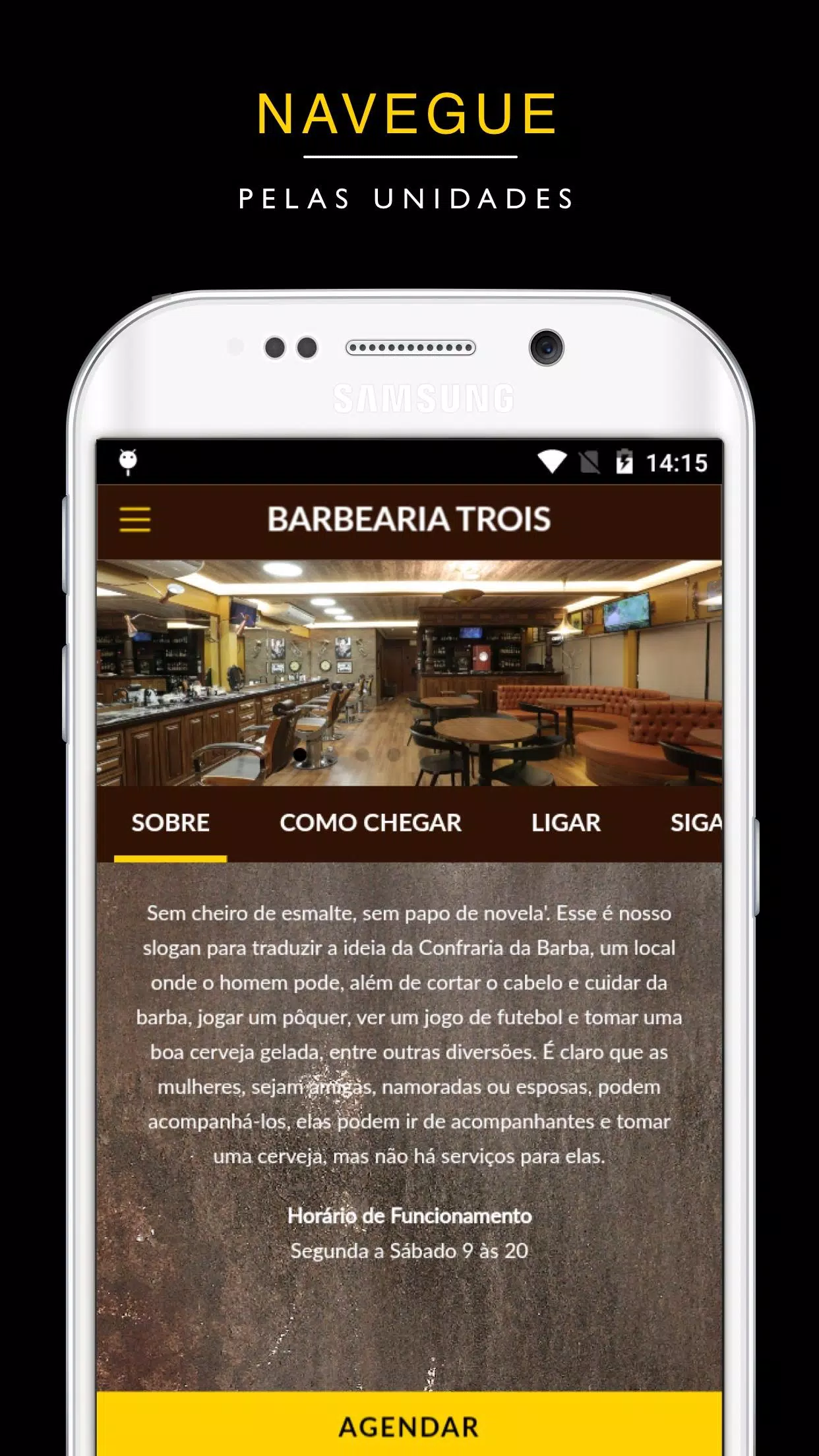 Trois Barbearia Screenshot 0