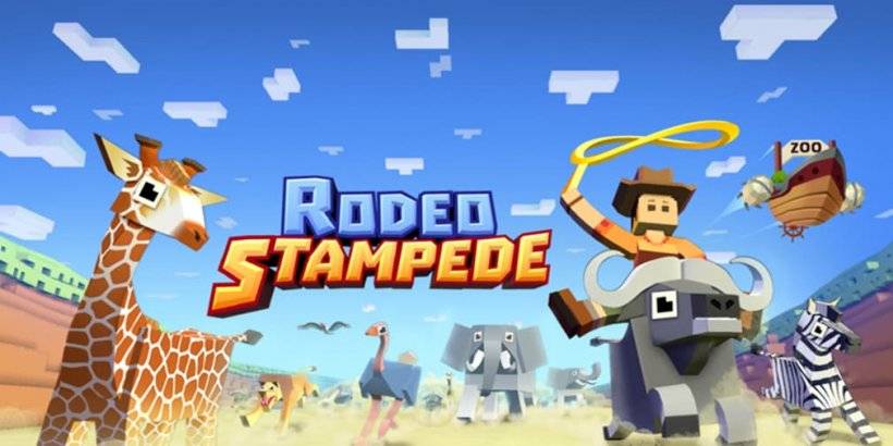 Rodeo Stampede+ is one of the latest additions to Apple Arcade in a literal thrill ride