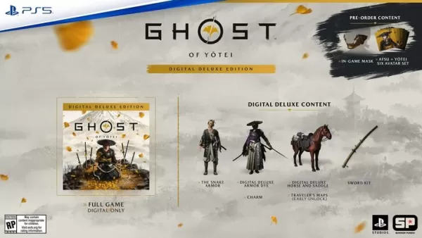 Ghost of Yōtei ottiene una data di uscita di PS5 Rivela